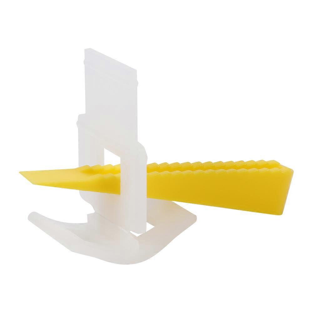 500 Clips 200 Wedges Floor Wall Tile Leveler Spacers Flat Leveling System Tools