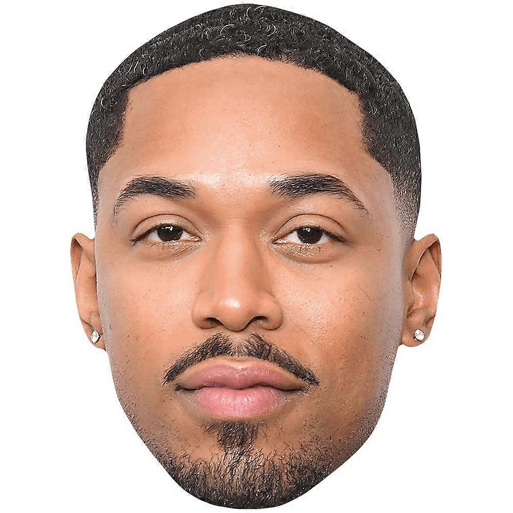 Kelvin Harrison Jr. (Earrings) Big Head. Larger than life mask.