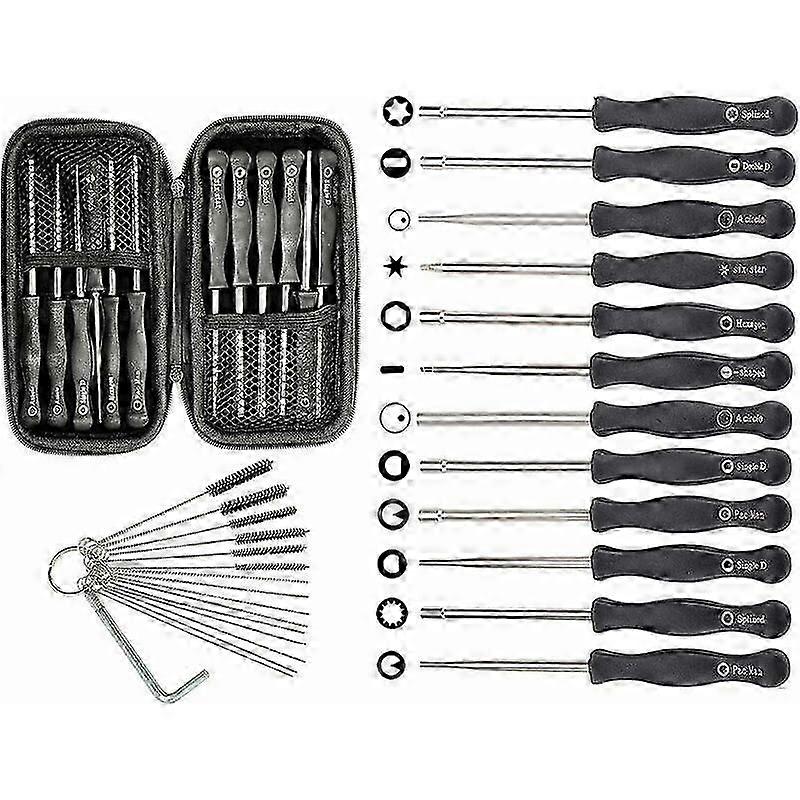 12-Piece Carburetor Adjustment Tool Set for 2-Stroke Engines