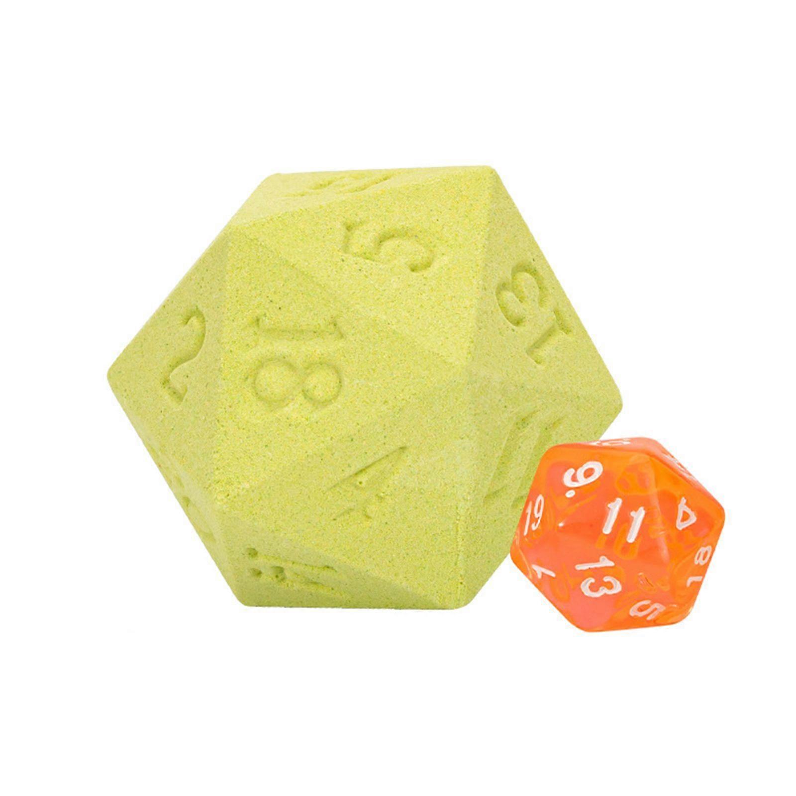 100g Dice Bath Bomb with Polyhedral Dice Inside Bubble Bath Fizz Ball Essential Oil Salt Bath Bomb for Bubble Spa Bath
