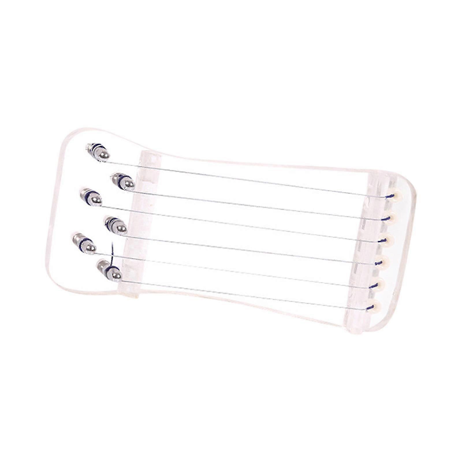 Guzheng Finger Training Chinese Zither Finger Exerciser for Adults Beginners Clear