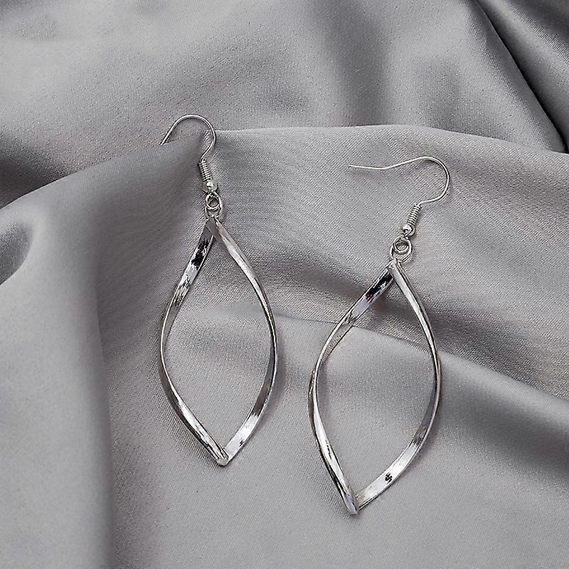 Twisted Rhombus Earrings Personality Exaggerated Earrings