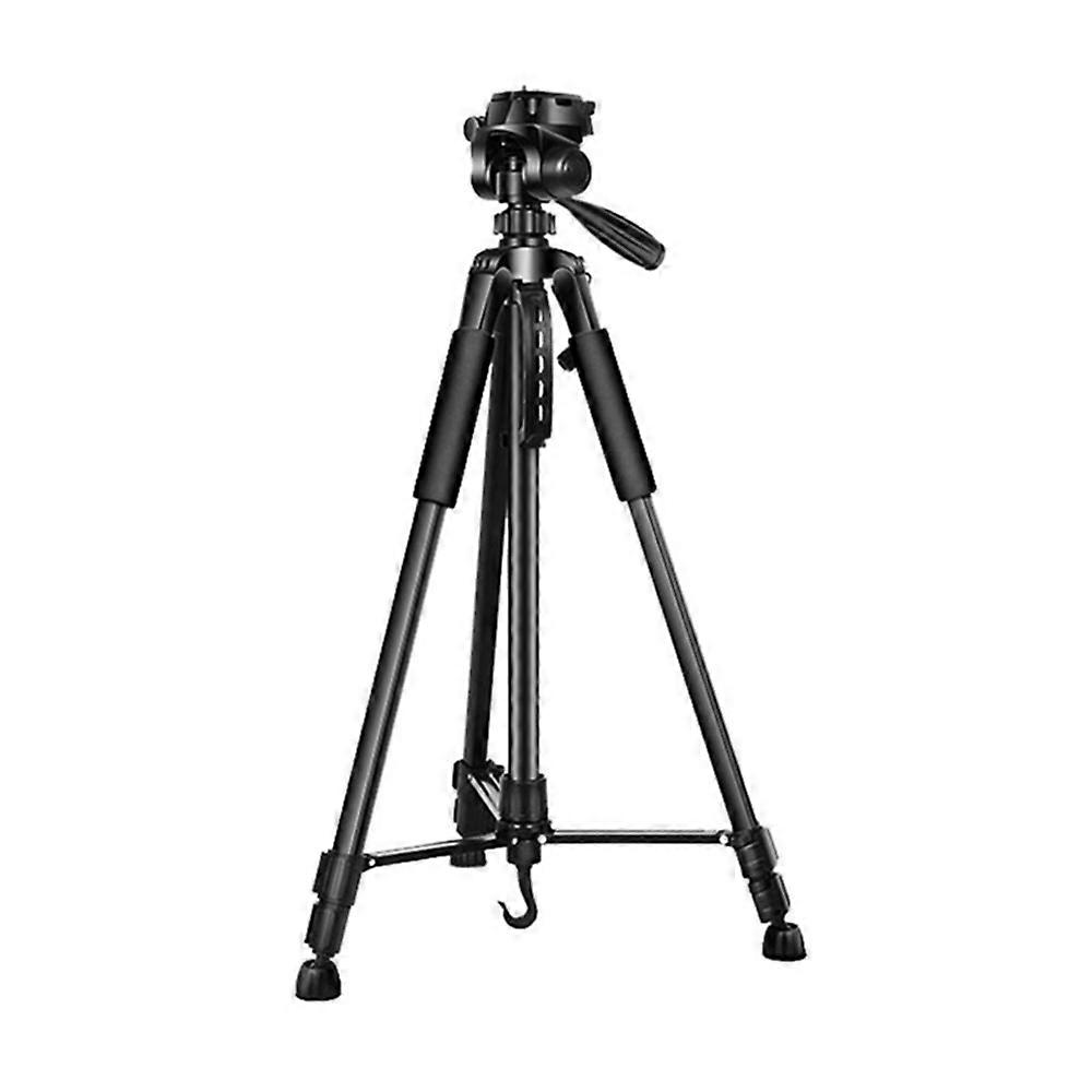 Lightweight Aluminum Tripod, 360° Rotation And 180° Tilt For Creative Compositions, Extendable To 145cm, Folded Height 58cm, Zippered Storage Bag