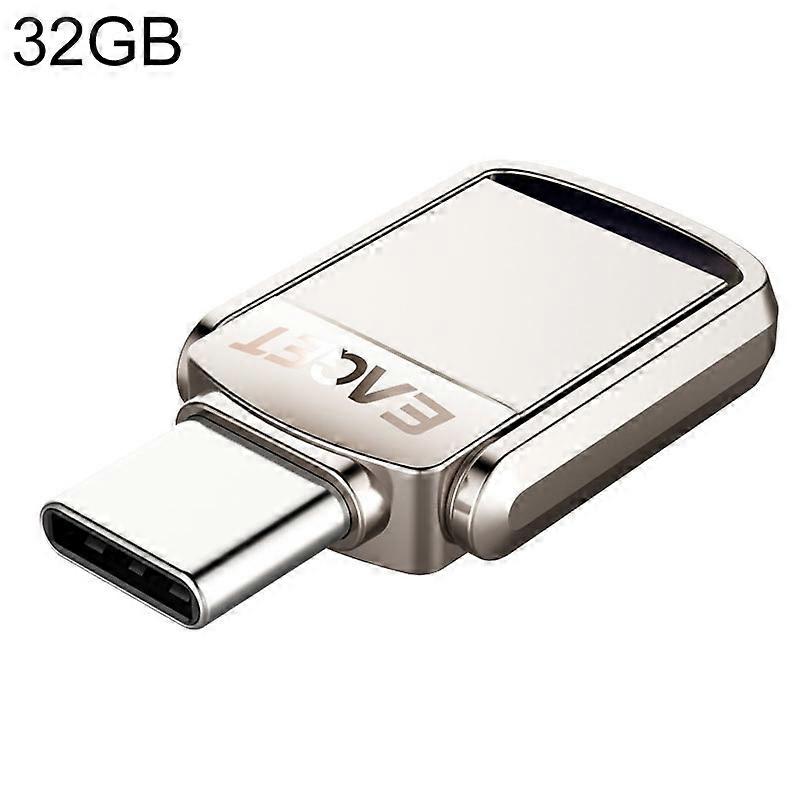 USB 3.1 + USB-C Schnittstelle Metall Twister Flash U Disk, Standard 32G