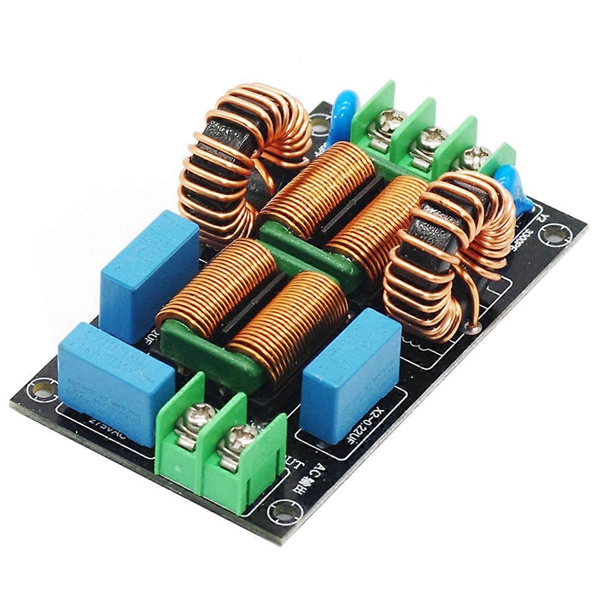 Power Filter Board Audio Amplifier Power Supply Filter Common Mode High Current Electromagnetic HiFi Audio 20A