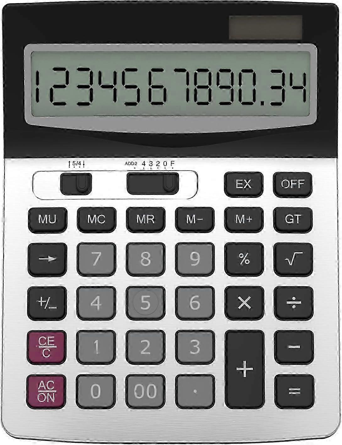 H1006 Business Standard Function Desktop Calculator Dual power calculator