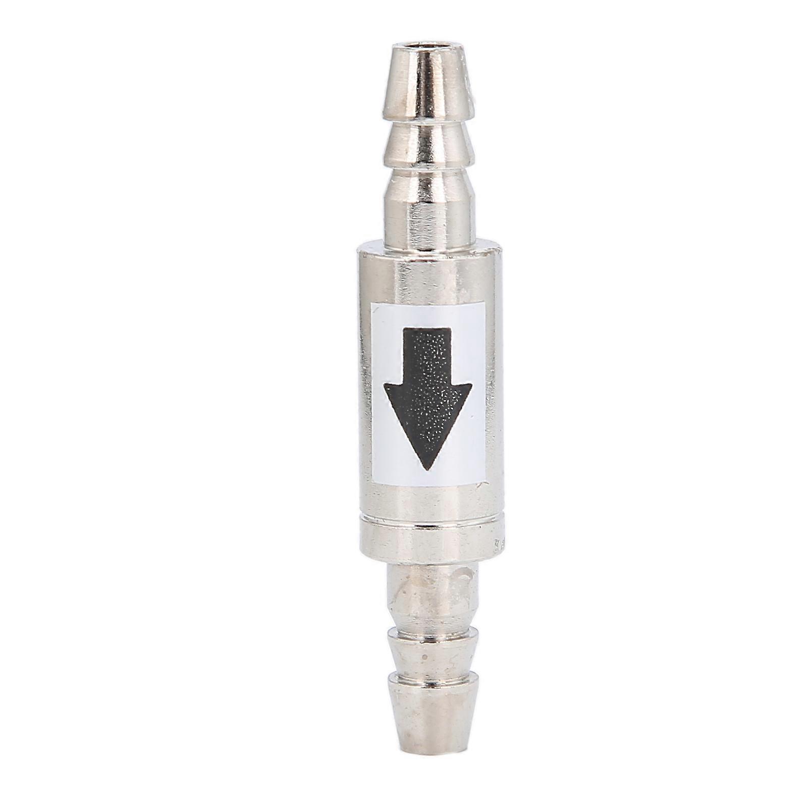 Aquarium Carbon Dioxide Check Valve Stainless Steel CO2 Diffuser NonReturn Check Valve