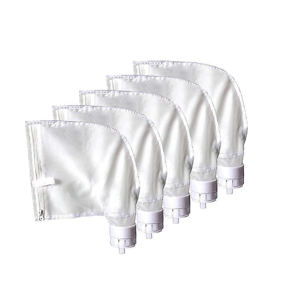 5 Pack Zippered Bag Replacement Fits for Polaris 360, 380 Filter Bag
