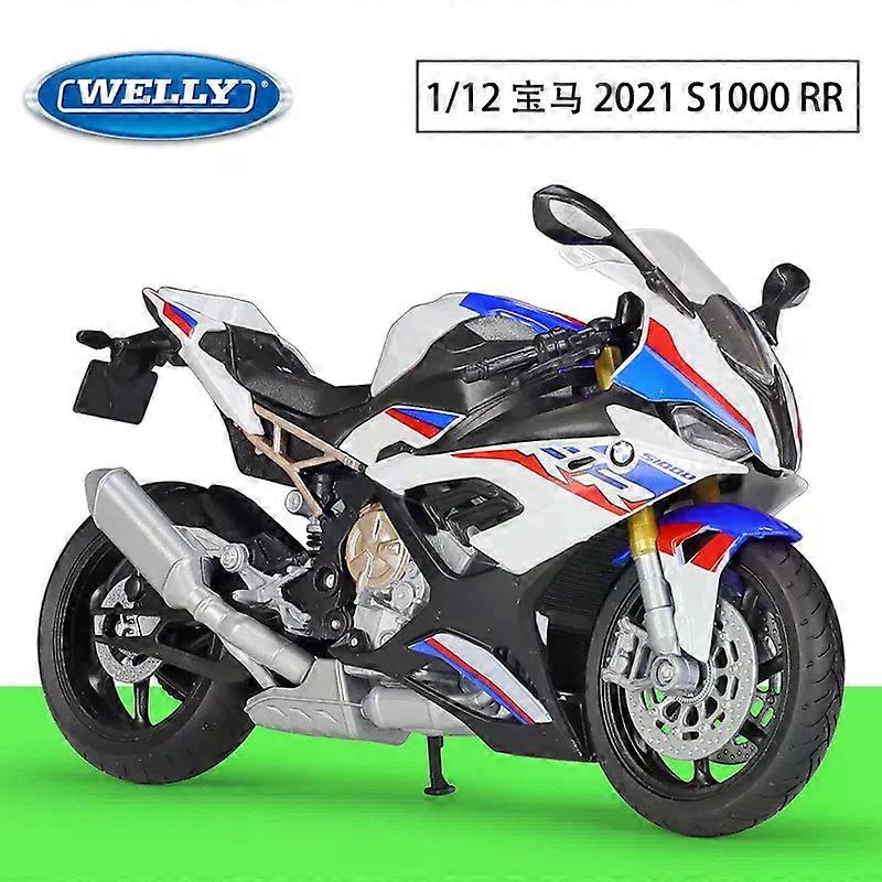 2021 S1000 Rr Factory Version Static Die-casting Vehicle Collection Motorcycle Model Toy
