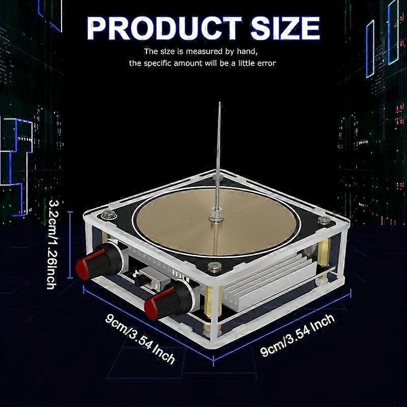 コイルアークプラズマコイルデスクトップ科学教育キットモデルクールエフェクトミュージックボックスヴァレンティのための音楽