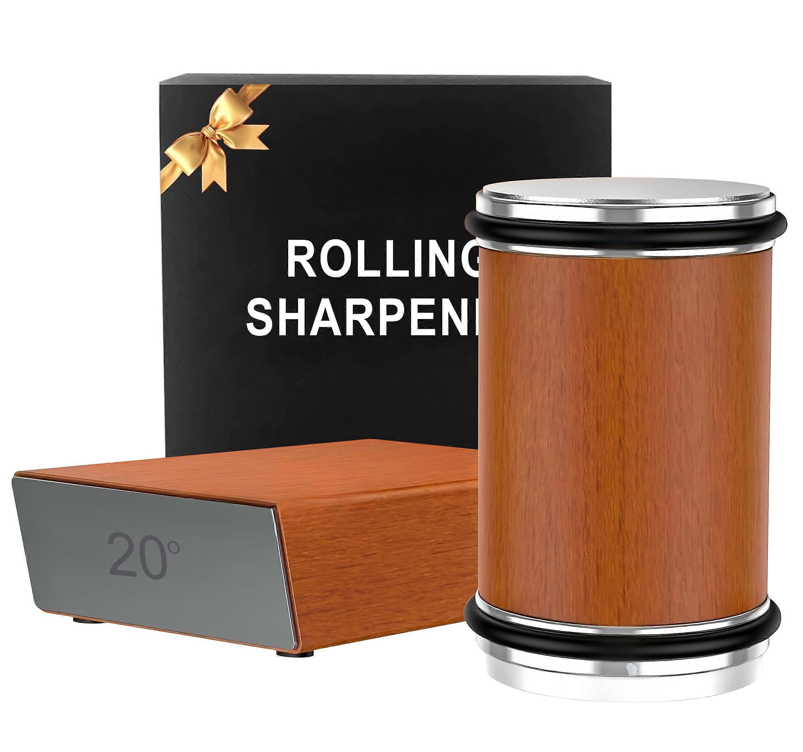 Knife Sharpener Kit for Kitchen Use - Professional Dual-Stage Sharpening Tool, Stainless Steel, Compact Design, Easy to Use