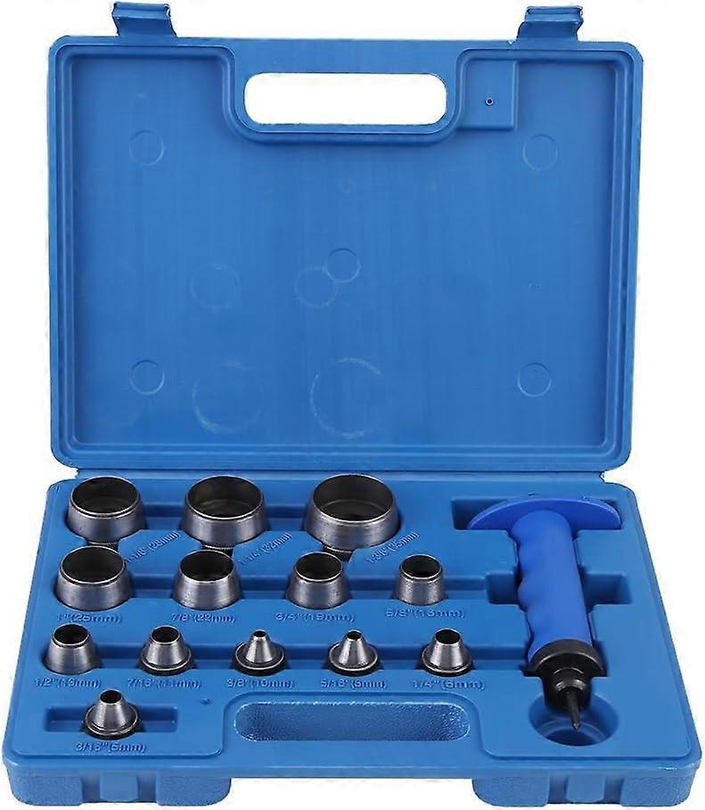 Versatile Hollow Punch Set For Leather Rubber Plastic