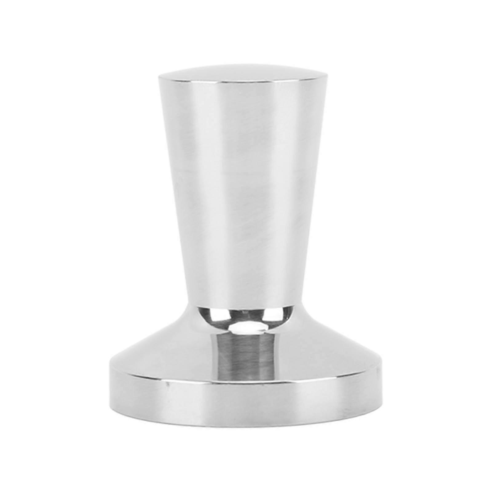Espresso Tamper Tool, Flat Base, Stainless Steel Mirror Polished Surface