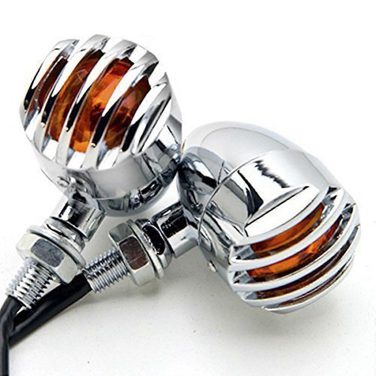 Pair Turn Signals Bulb Indicators Blinkers Lights for Motorcycle
