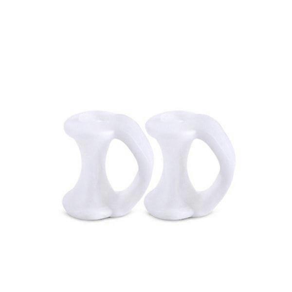 5-pair toe orthopedic corrective toe separator WHITE White