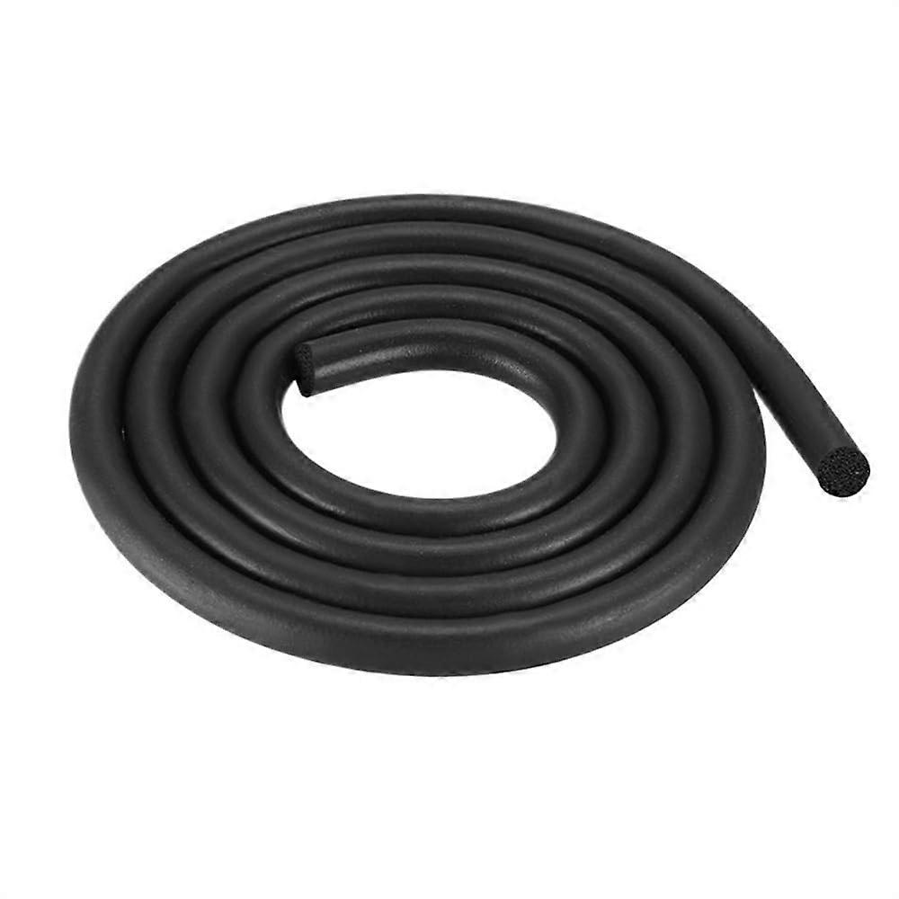 Lock Washers Round Sponge Wire Black Foam Rubber EPDM Gasket Panel Thick Foam Rubber Weather Stripping 8mm