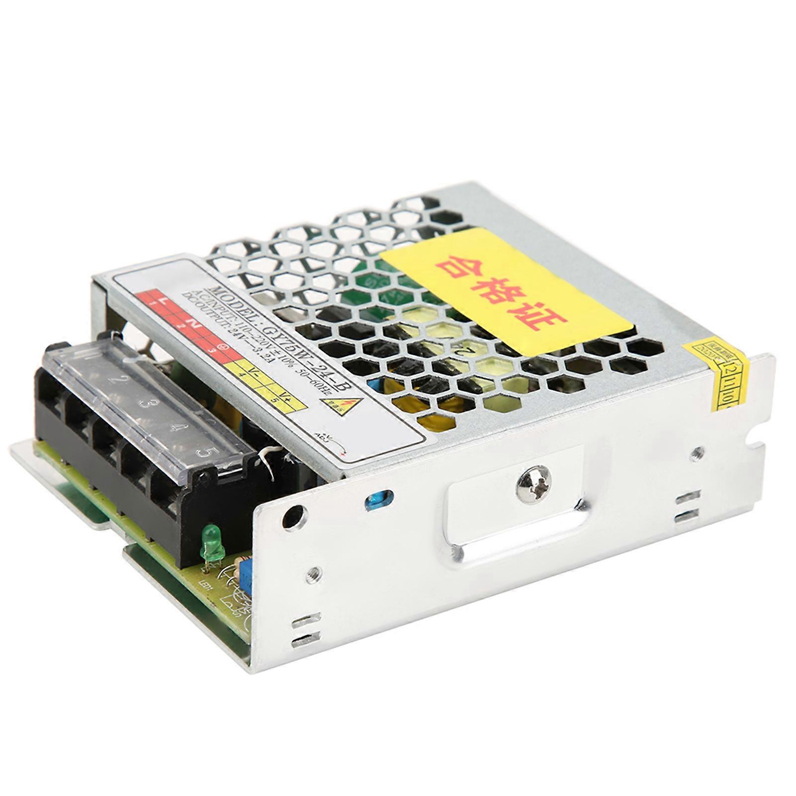 Switching Power Supply Galvanized Aluminum Shell for Engraving Machine 24V 3.1A 75W