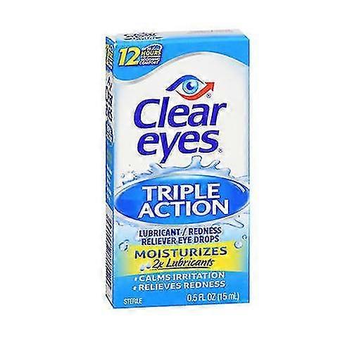 Triple Action Relief Eye Drops, 0.5 oz (Pack of 1)