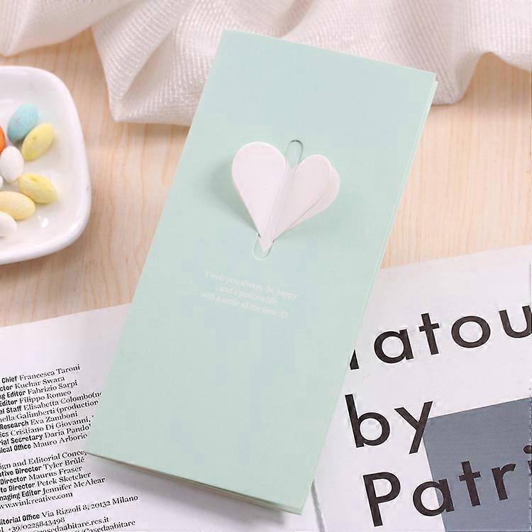 10 PCS A-330 Stereo Hollow Greeting Card