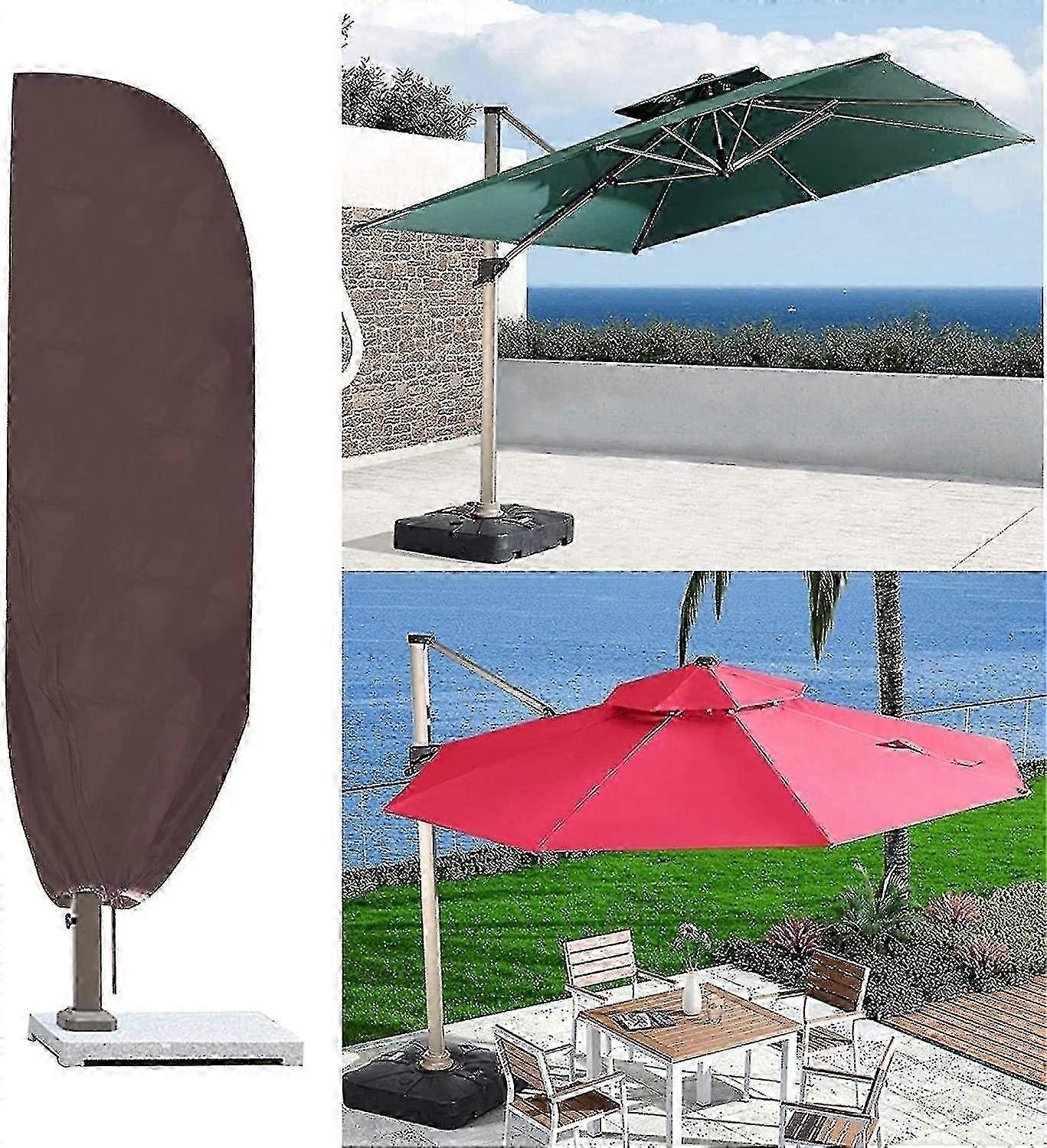 Waterproof Patio Umbrella Cover - Durable Garden Umbrella Protector
