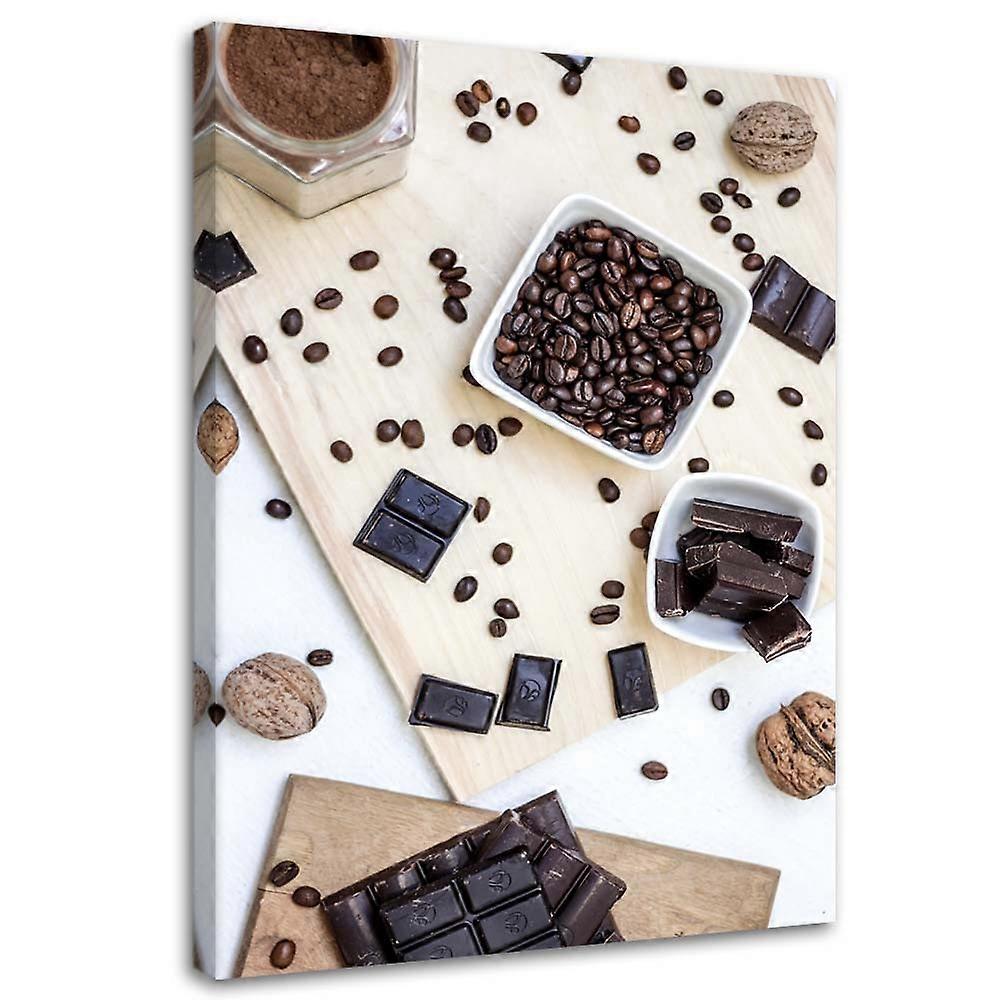 Imprimare pe pânză, Cafea - 40x60