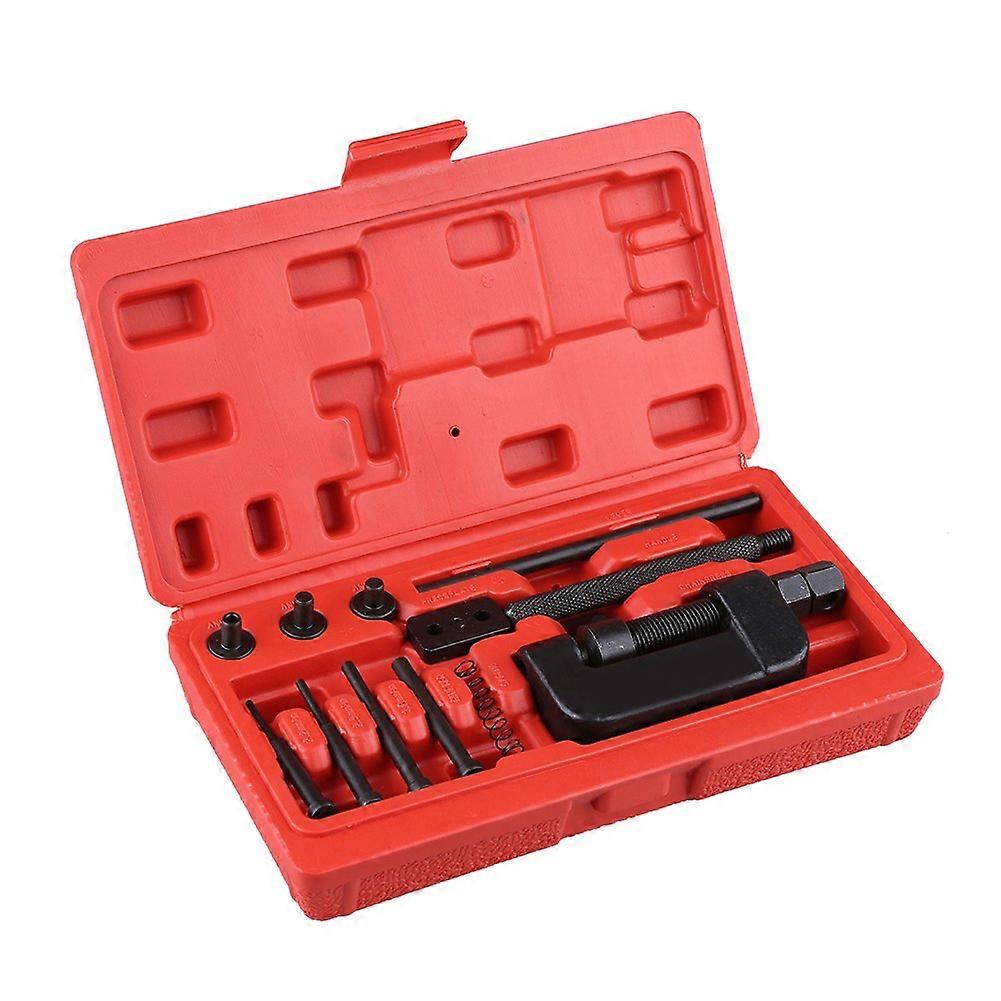 13 Pcs Chain Rivet Rivet Rivet Remover Kit for Motorcycle