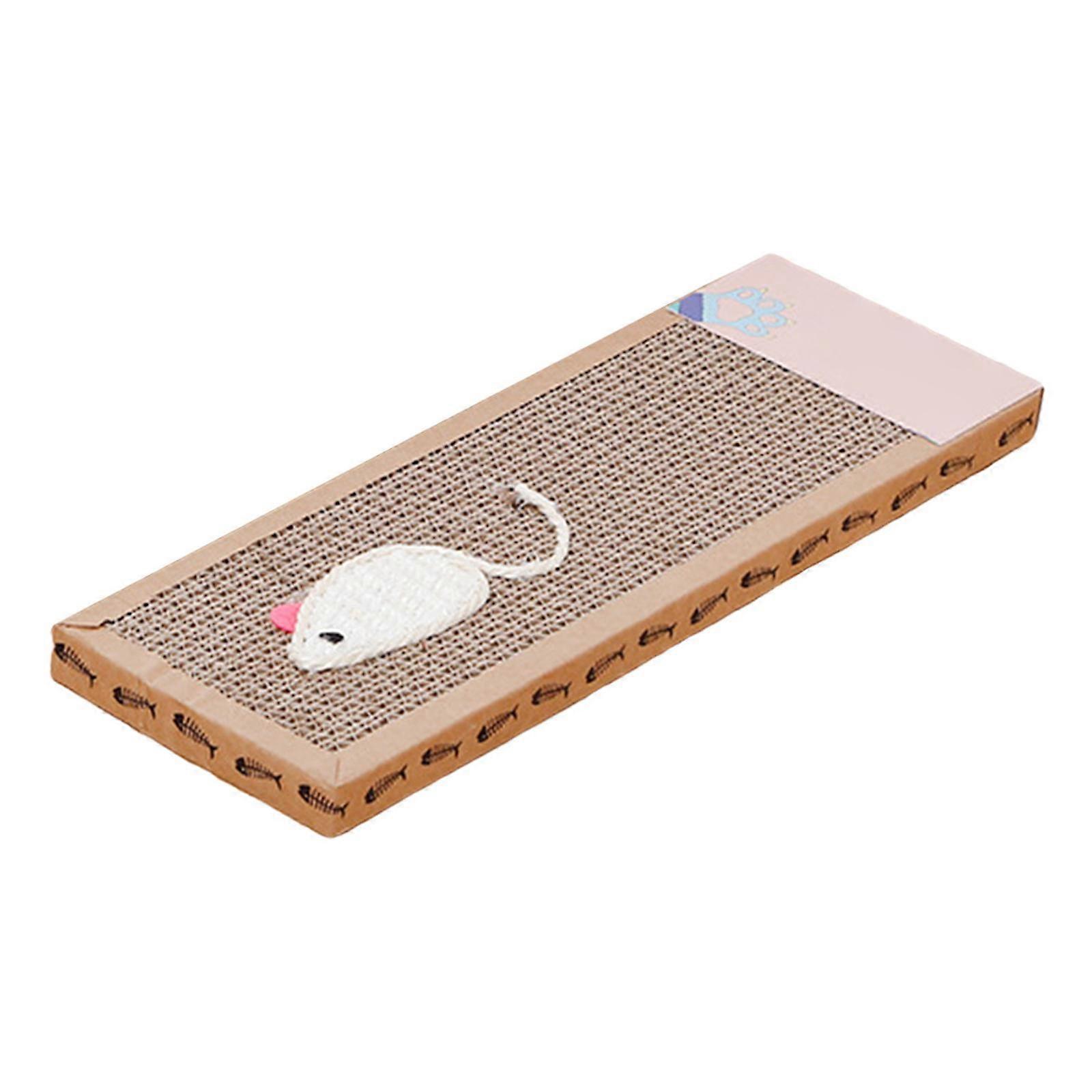Cat Scratch Pad Cat Scratcher Lounge Couch Bed Wear Resistant Grind Claws for