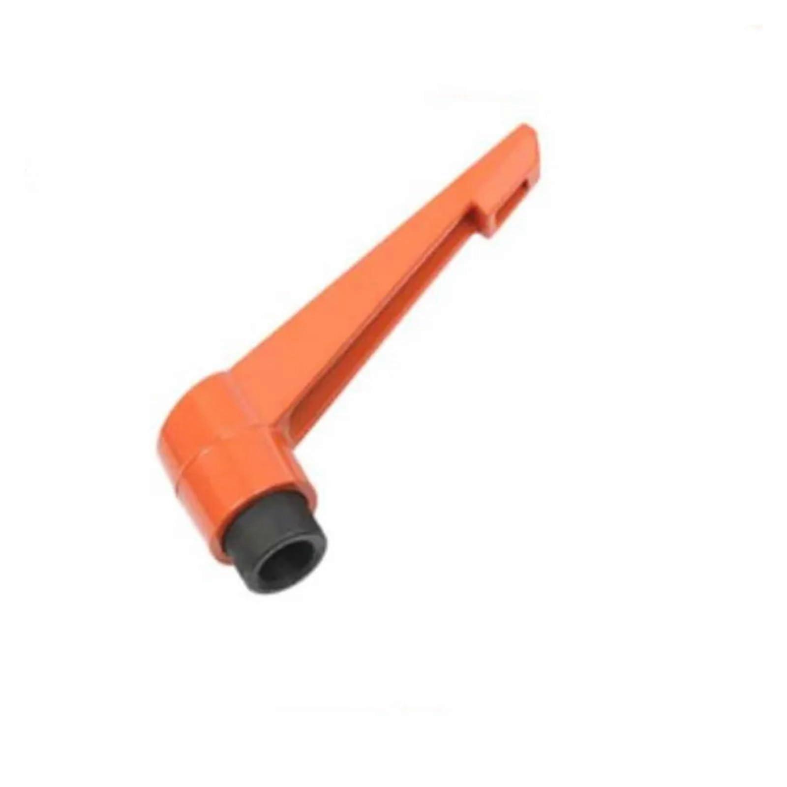 M4 M5 M6 M8 M10 M12 M14 M16 Female Clamping Lever Handle Locking Knob Nut Orange Adjustable Thread Size