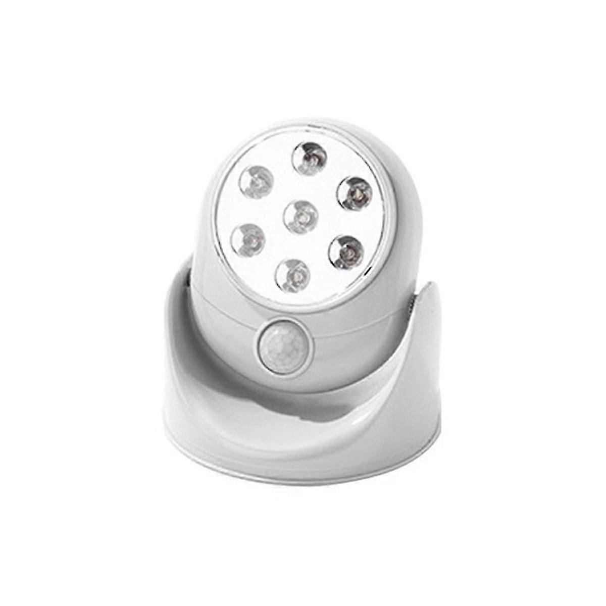 7 LED Wireless Motion Activated Night Light, 360 Degrees Rotation, Automatic Sensor
