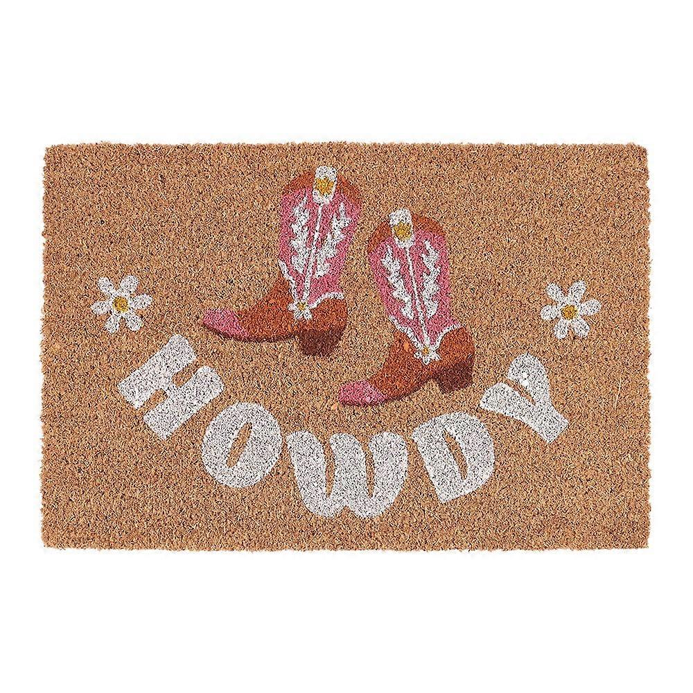Something Different Howdy Cowboy Boot Door Mat