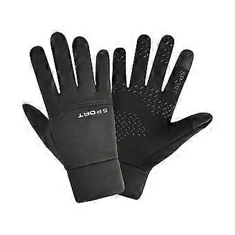 Mittens Men Winter Gloves Touch Screen Water Resistant Thermal Gloves Cycling Gloves for Camping Work Hiking Motorcycle Bike