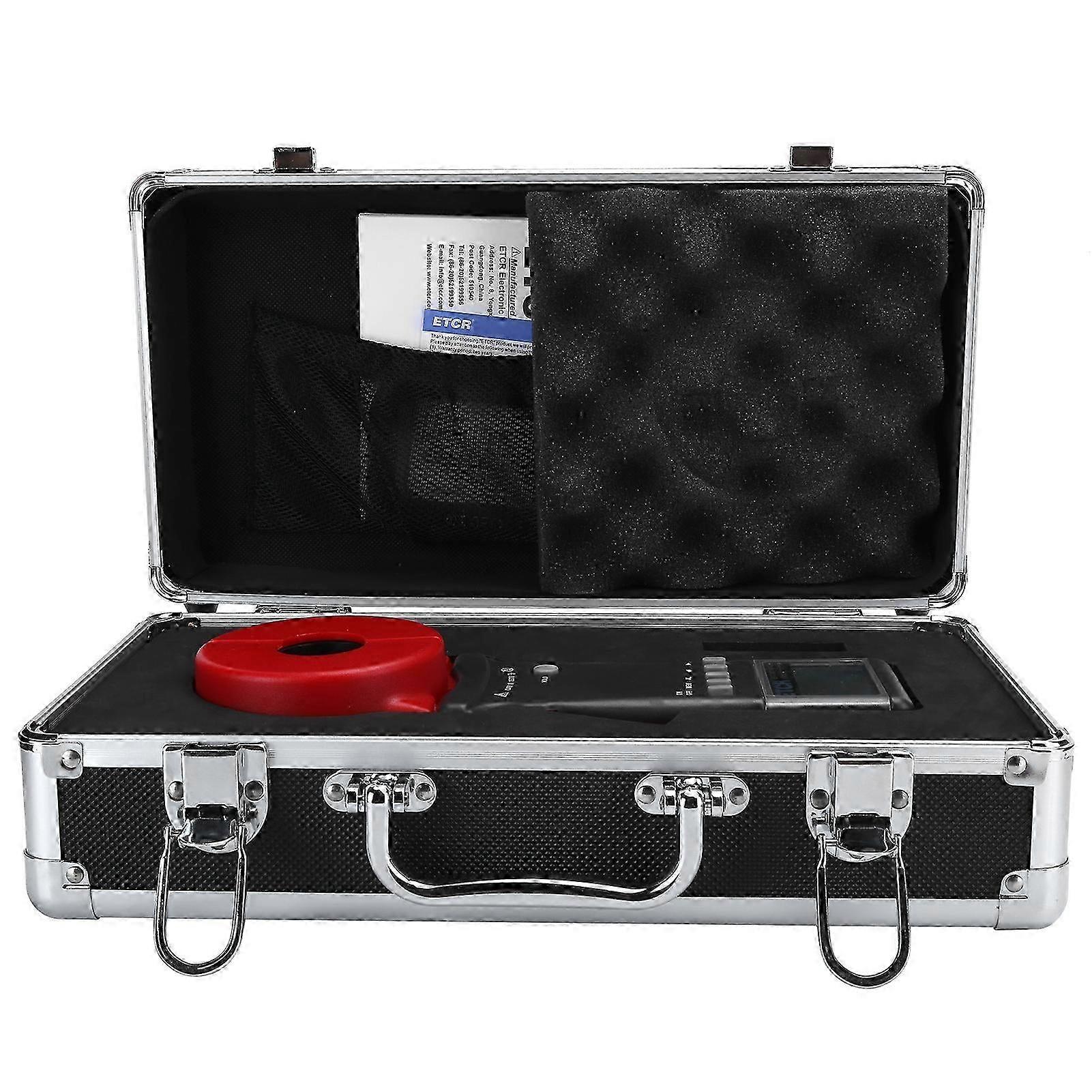 Etcr2100+ 0.011200 Clamp Meter For Ground Resistance Testing With 99 Groups Data Storage