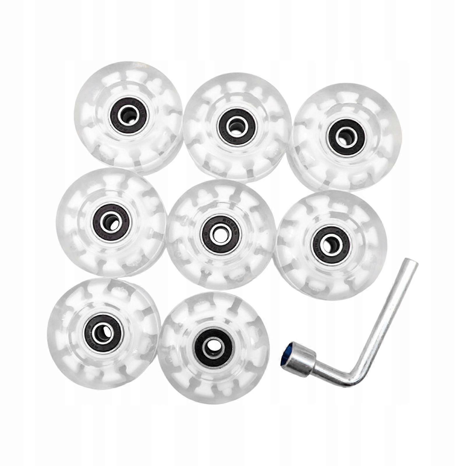 Skateboard Wheels Luminous Skateboard White Light
