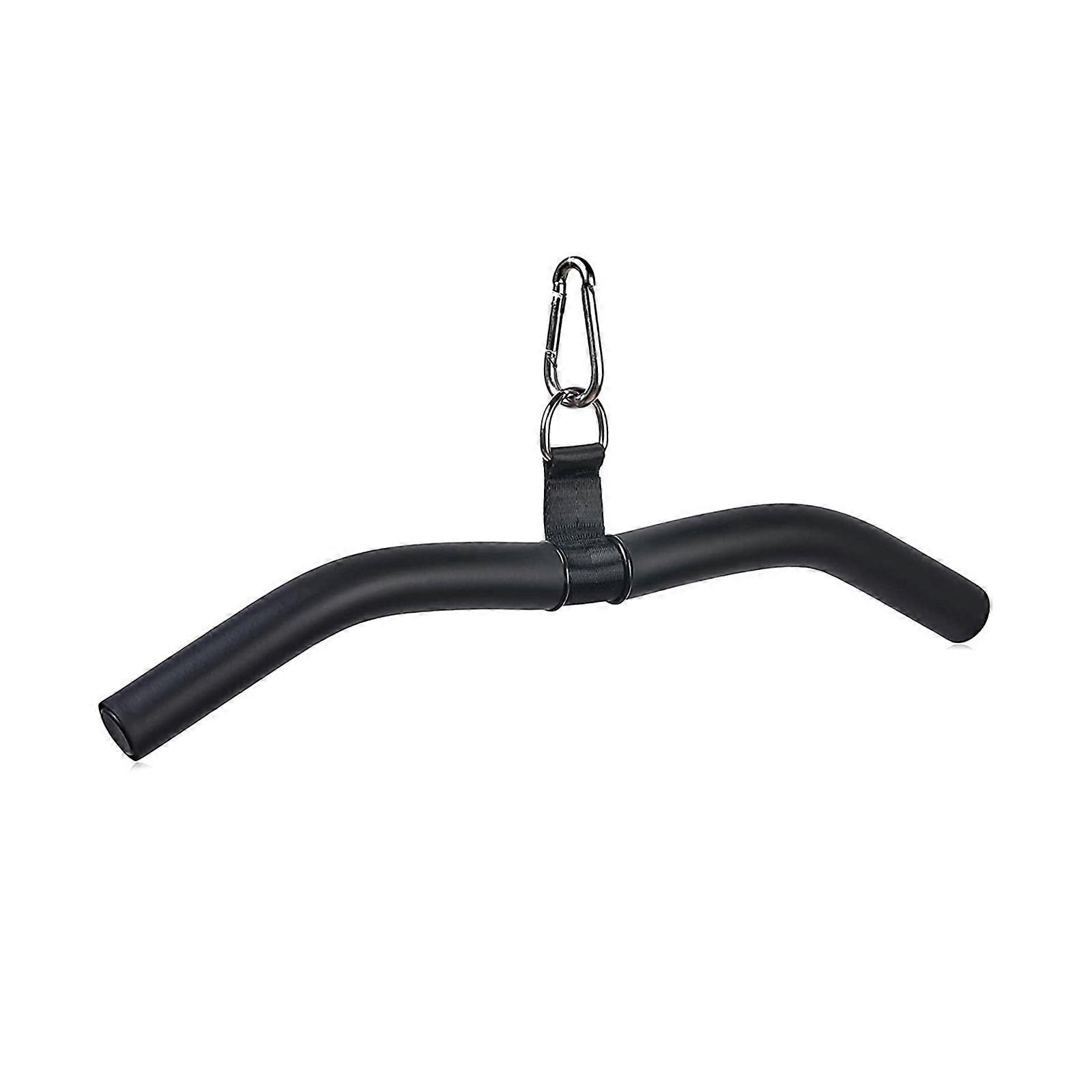 Cable Attachment Handle Slip Resistant Grip Pull Down Bar Gym Equipment Attachment for Arm Back Strength Training