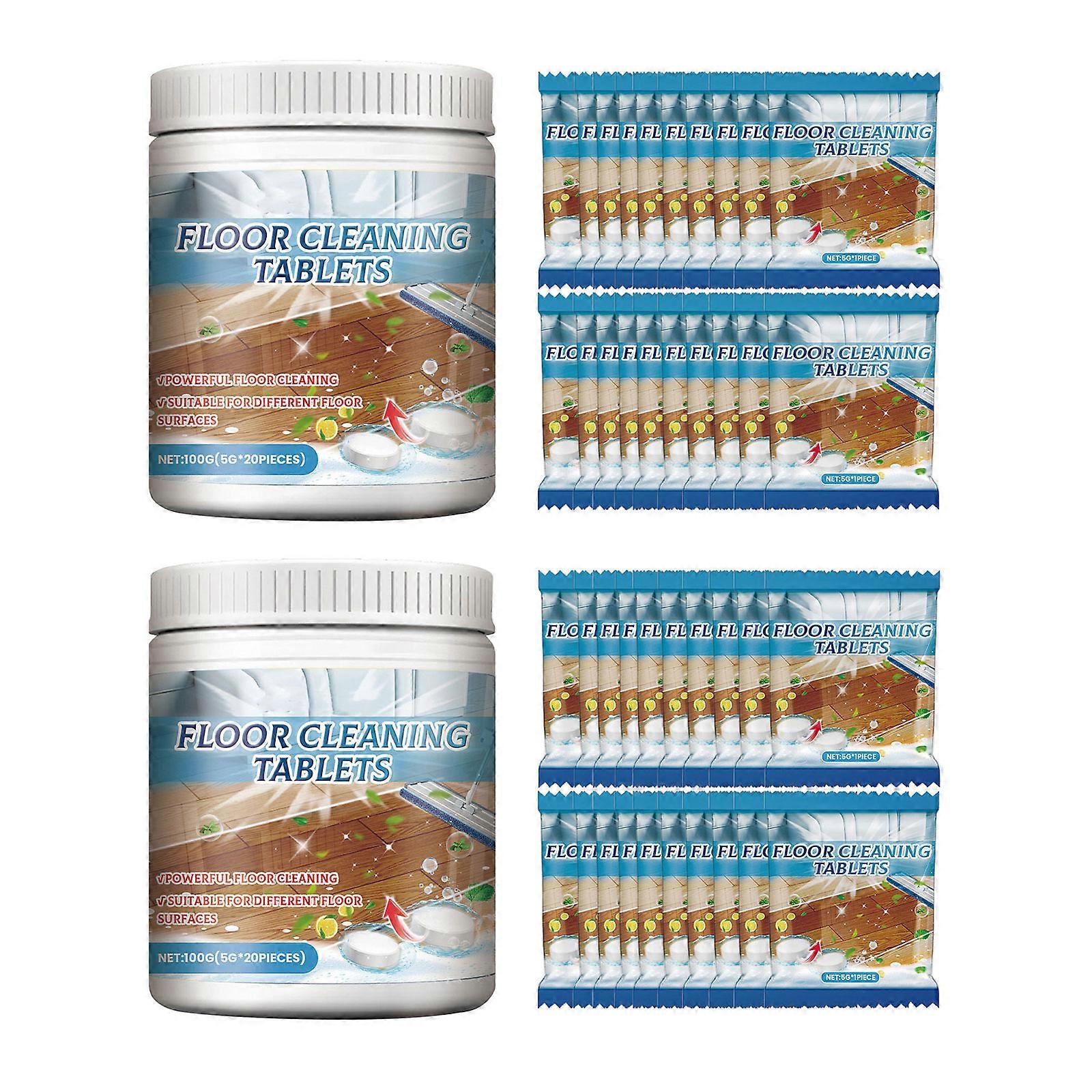 Powerful Floor Cleanings Tablets Multifunctional Cleaner Concentrateds Effervescent Tablets Easily Remove Stains and Oil
