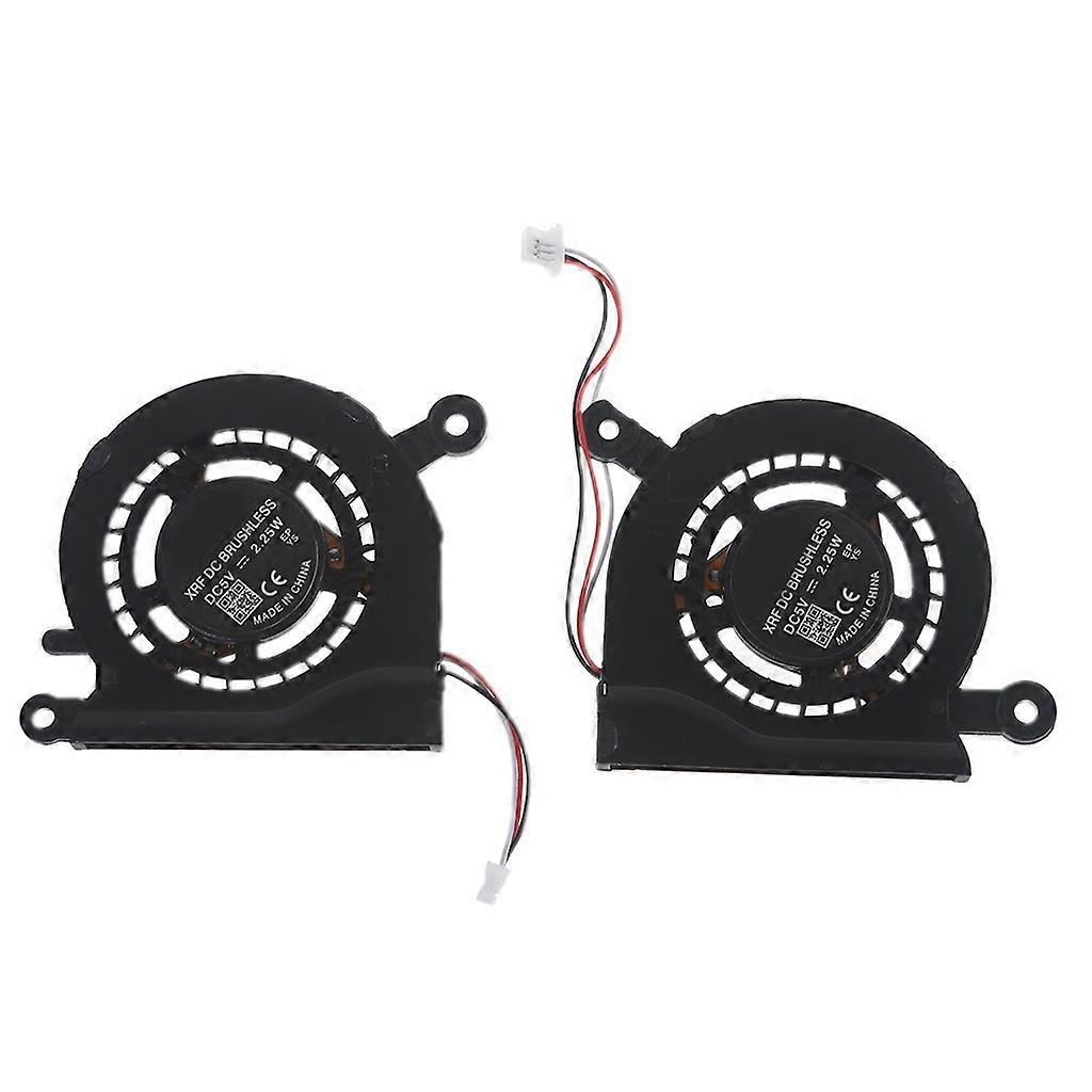 2PCS CPU GPU Radiator for DC 5V 0.5A 3 pin 3-wires Laptop Cooler Fan For  NP900X3 NP900X3L 900X3N NP900X3N 900X5L Multicolor
