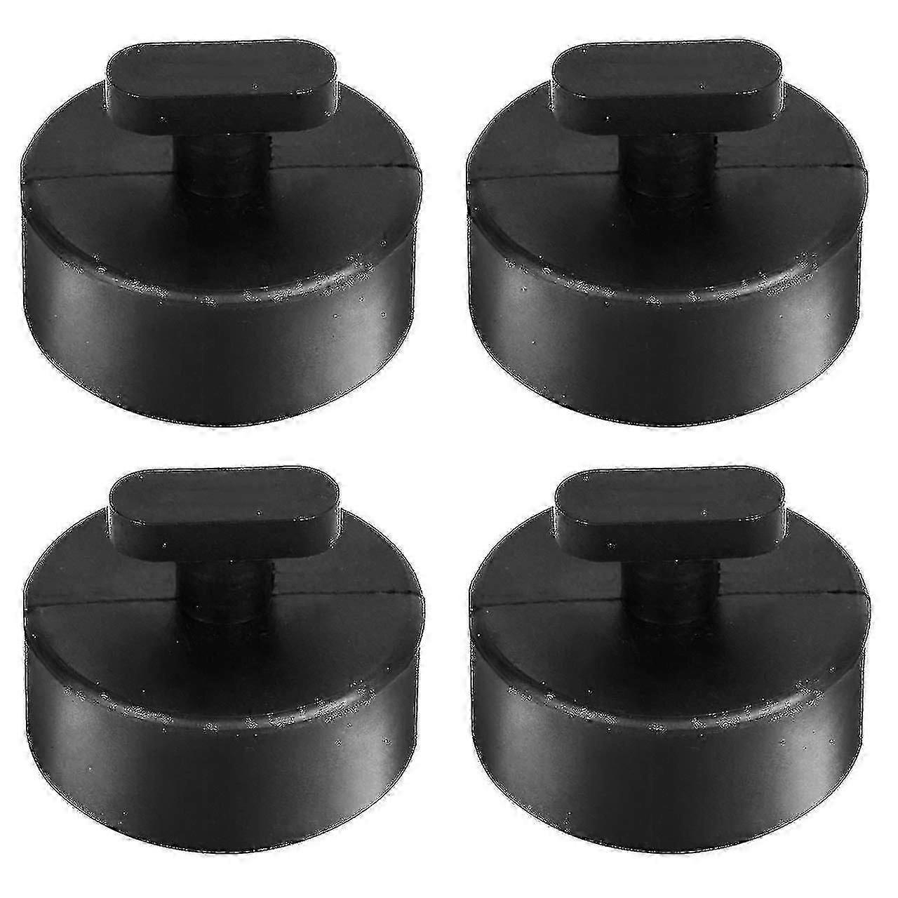 4 pezzi di supporto per cric per auto, cuscinetto in gomma, adattatore solido, cuscinetto in gomma per cric per Corvette C5 C6