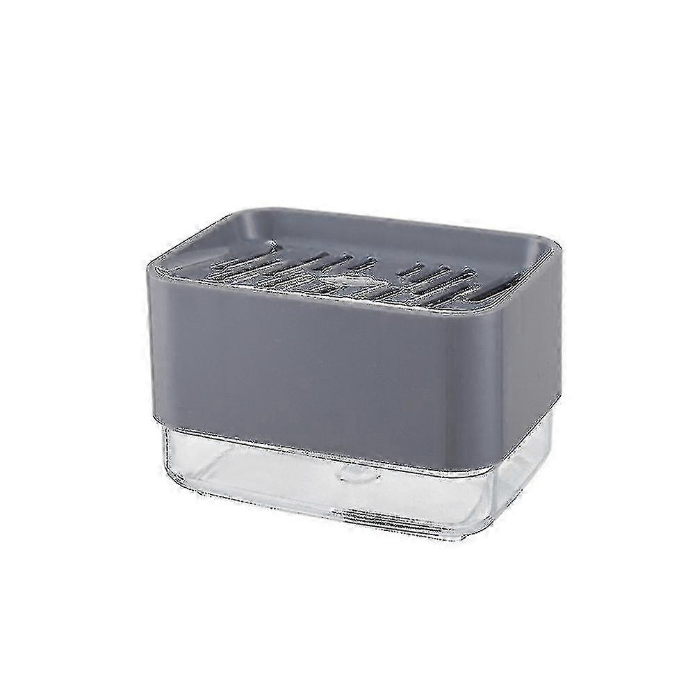 Push-Type Liquid Soap Dispenser Boxes for Cleaning Supplies - Grey