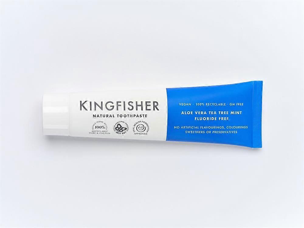 Kingfisher Aloe Vera Tea Tree Mint Fluoride Free Toothpaste 100ml