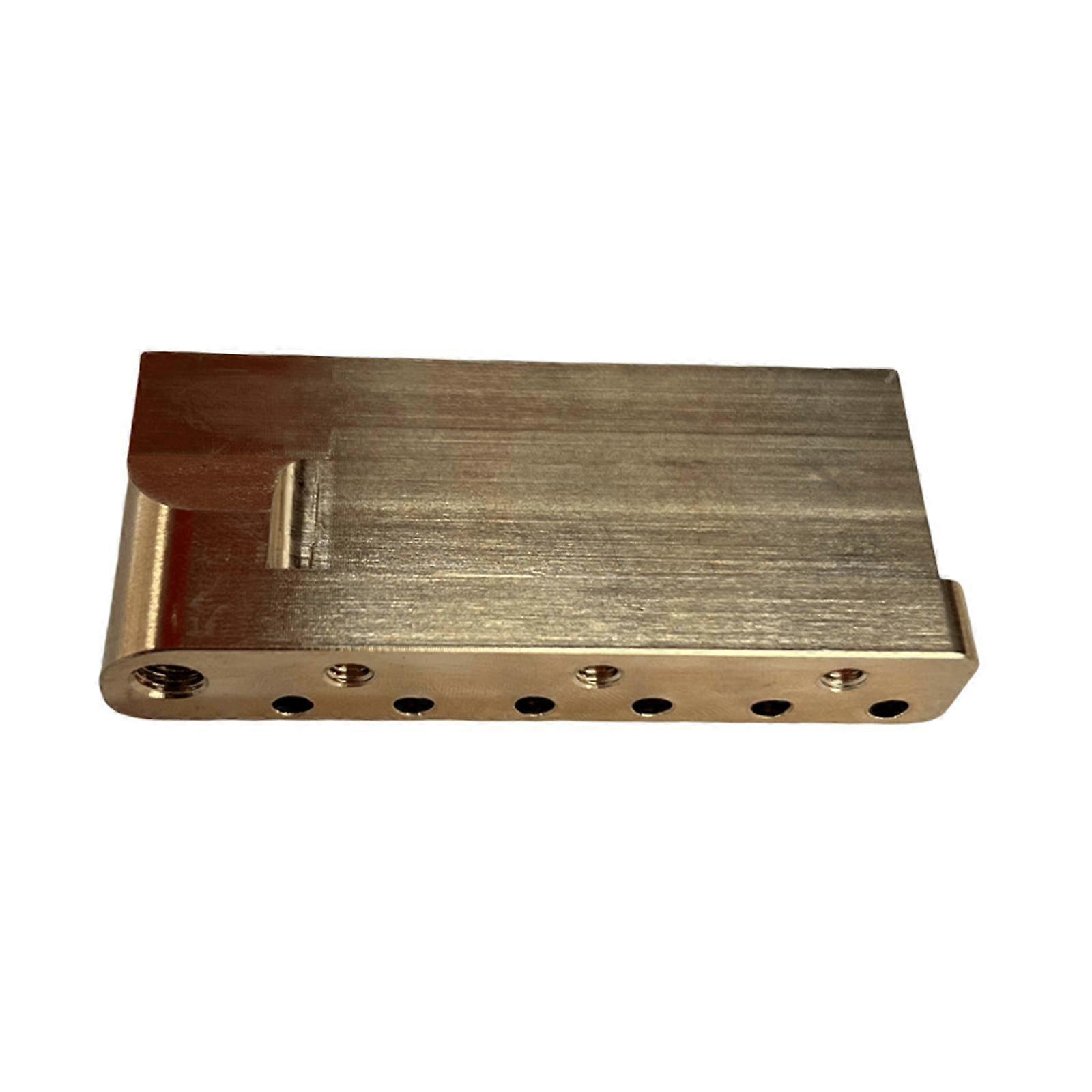 Ottone Tremolo Block Tremolo Bridge System Bridge Saddle Accessory 6mm Fori