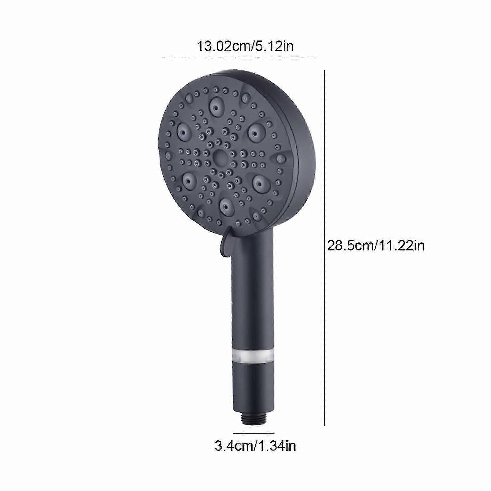 Premium Handheld Shower Head with Solid Brass Joint and 10 Modes 2025