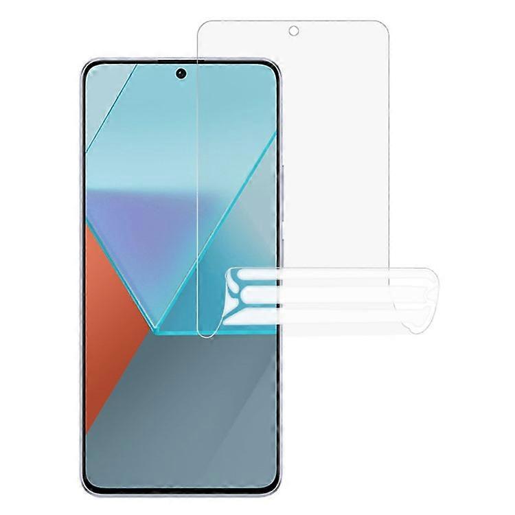 Xiaomi Redmi Note 13 Pro + 5Gフルスクリーンプロテクター指紋防止TPUヒドロゲルフィルムに対応