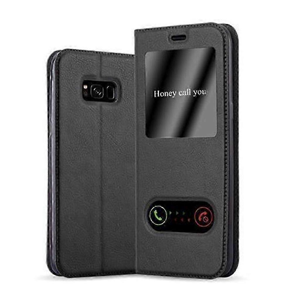 Protective Case for Certain Brand Galaxy S8 PLUS - Features 2 Viewing Windows for Enhanced Functionality