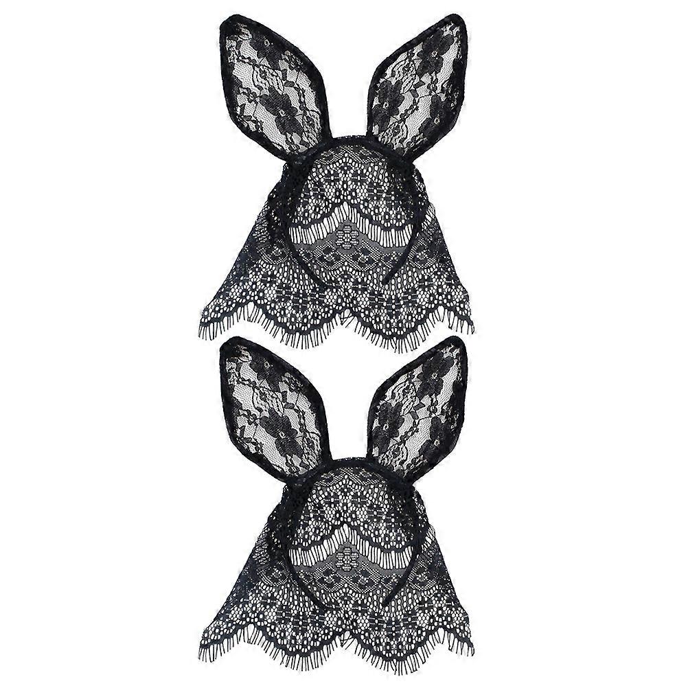 Veil Headbands with Cat Motif, Elegant and Versatile for Themed Gatherings