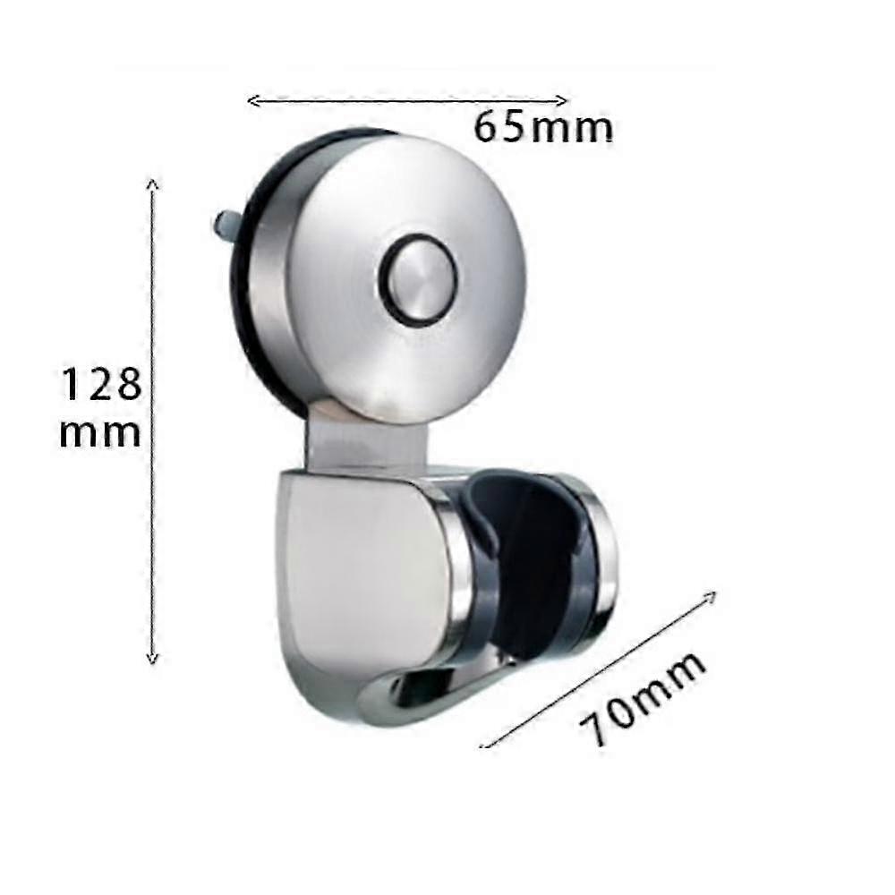 Adjustable Shower Head Holder with Strong Suction Wall Mount