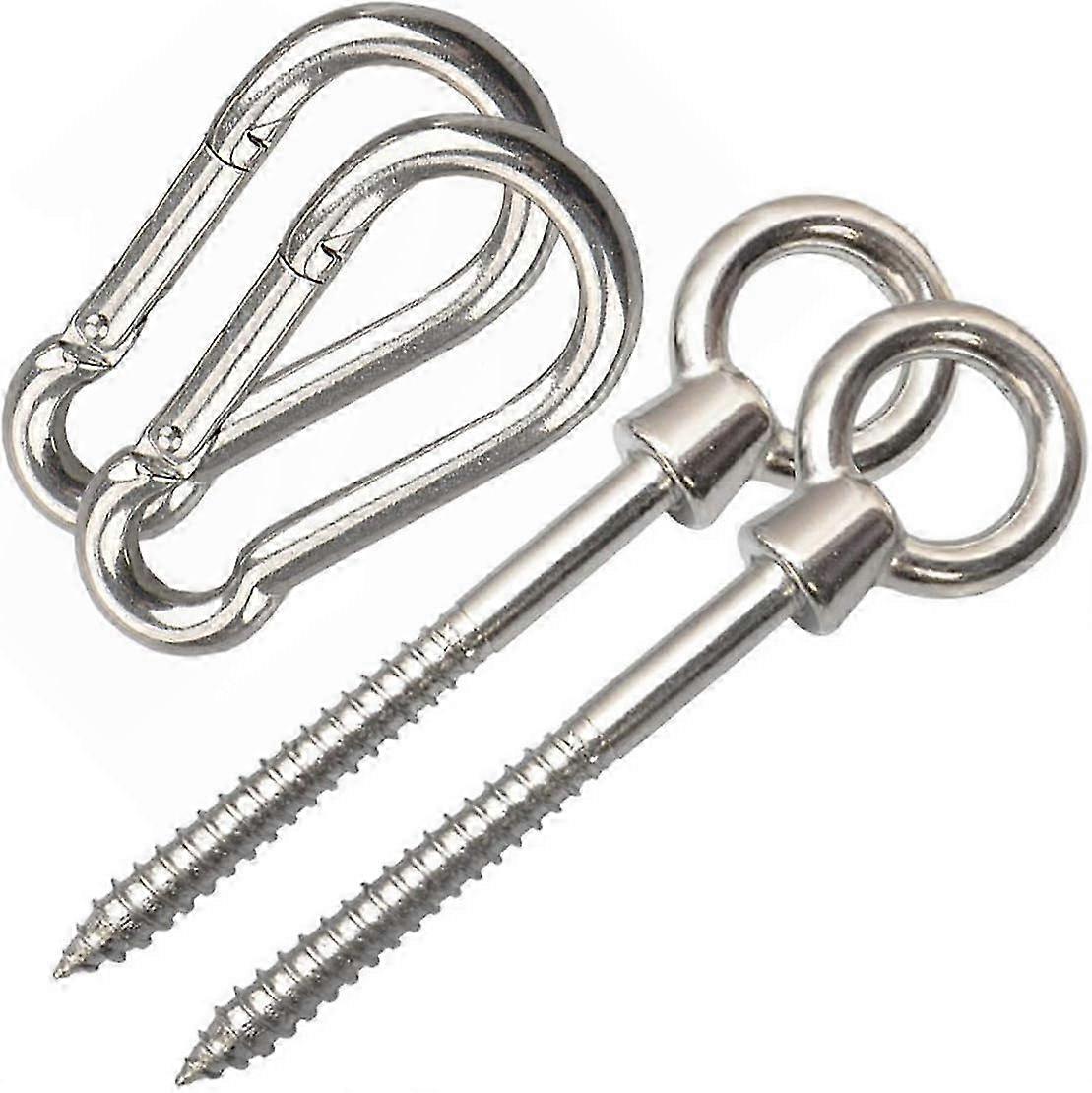 Hammock Hanging Kit, 2 Pack Heavy Duty Eye Hooks