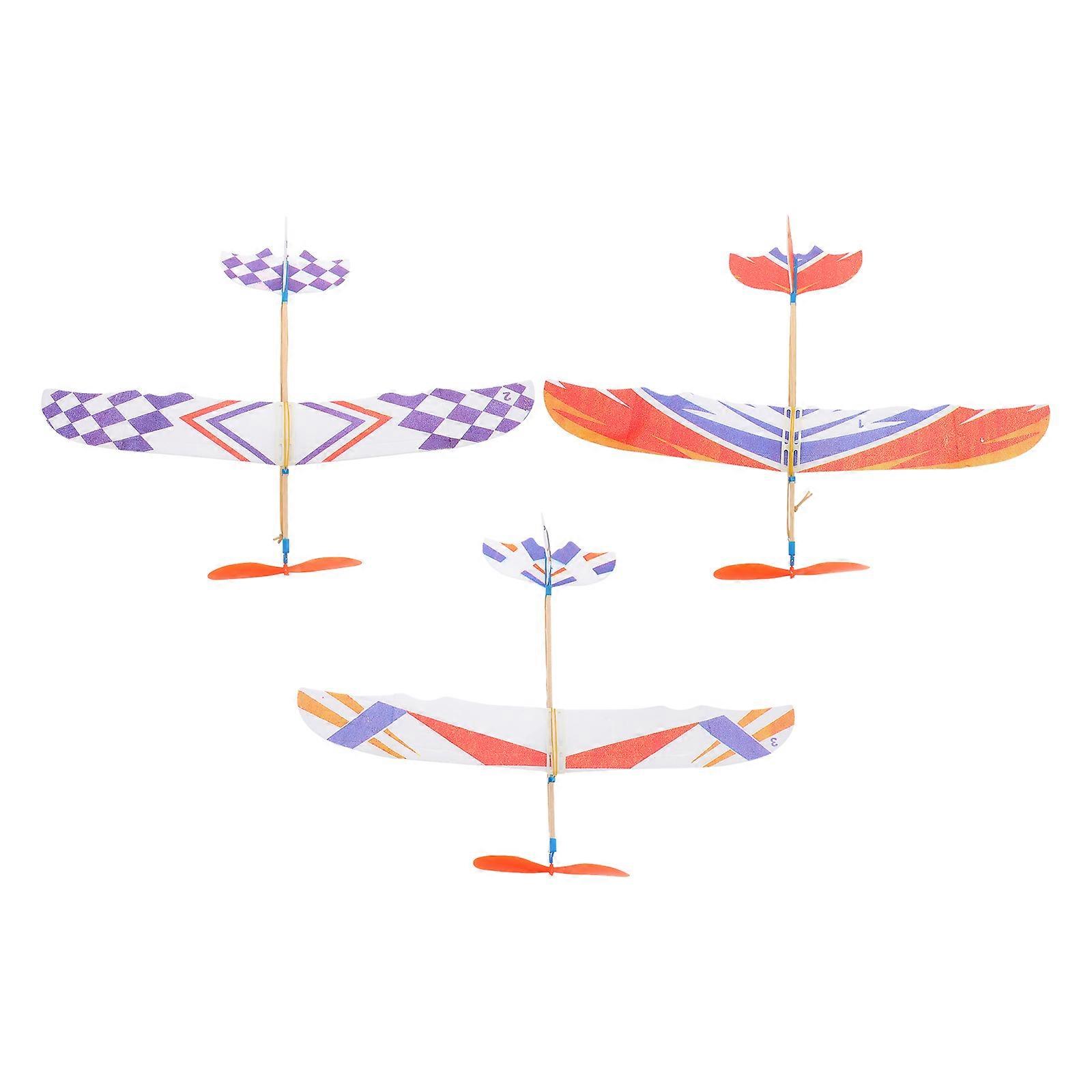 Educational Rubber Band Plane, Develops Critical Thinking, Easy to Carry