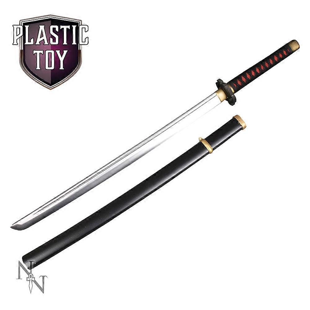 Katana de samouraï à poignée noire