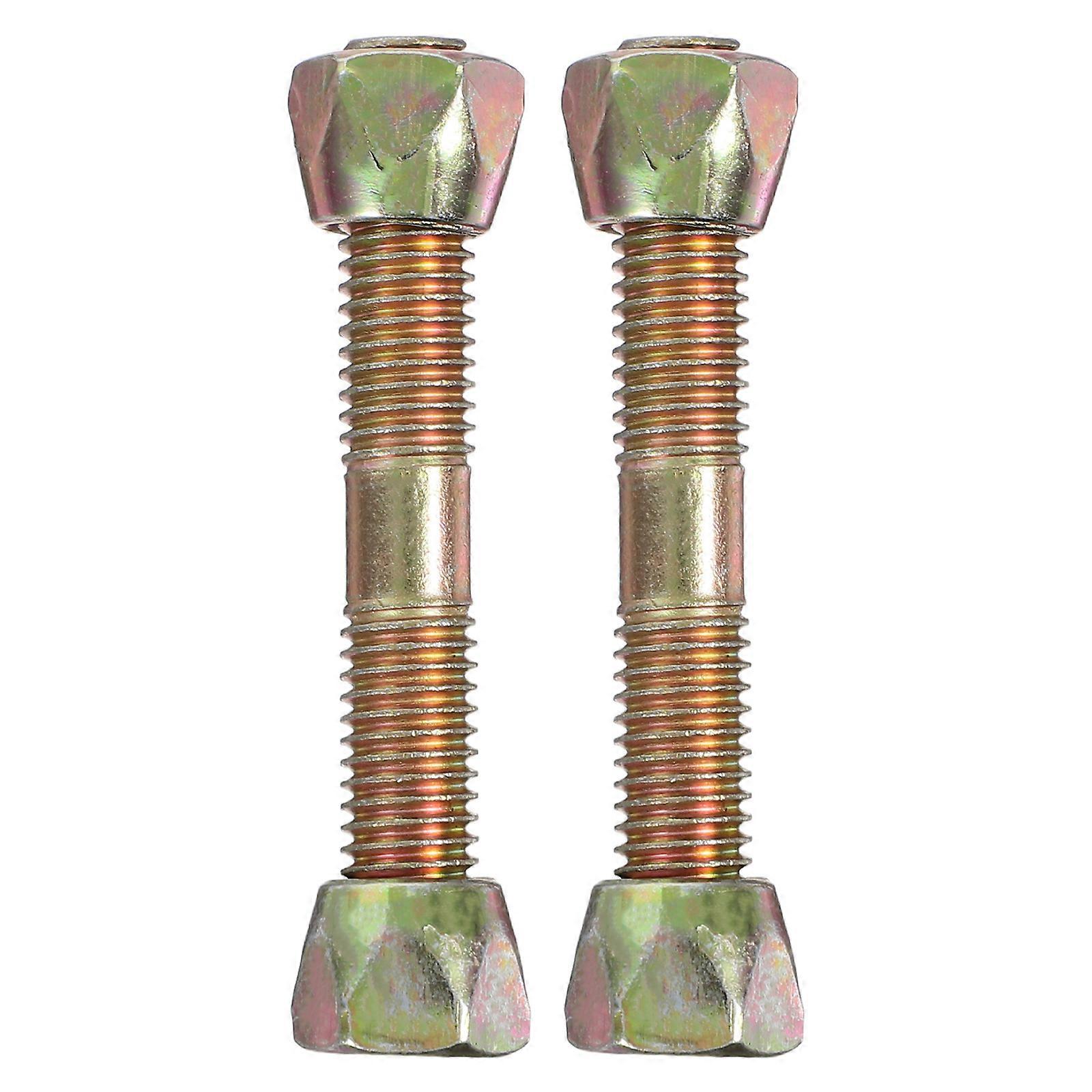 Basket Hanging Fittings Heavy Duty Spring Screws for Outdoor Use Metal Support and Stability 2Pcs