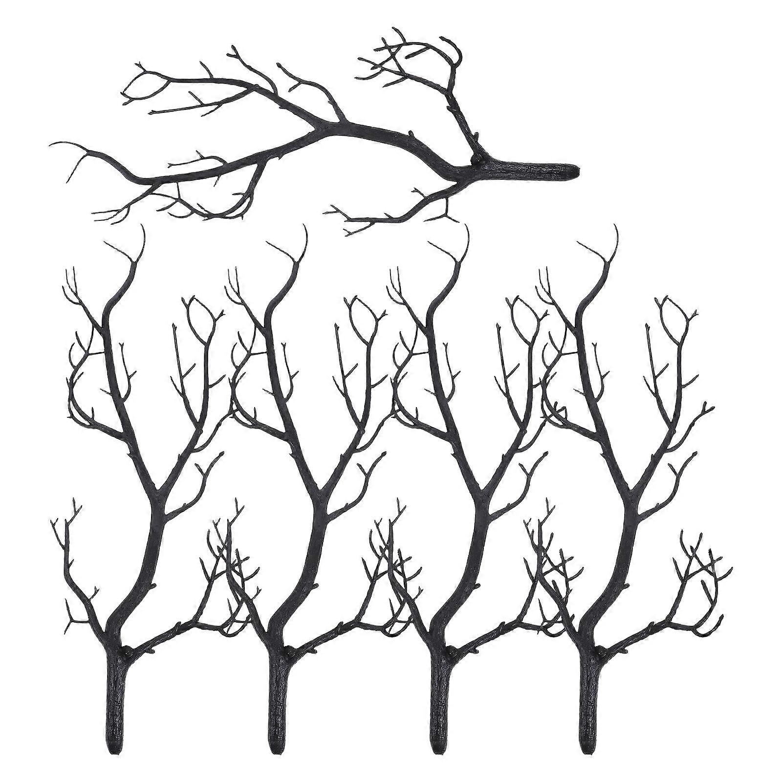5pcs Artificial Dried Plant Branches Decorative Sticks for DIY Crafts, Vases, Wedding Arrangements, and Home Wreath Decor – Lightweight and Portable
